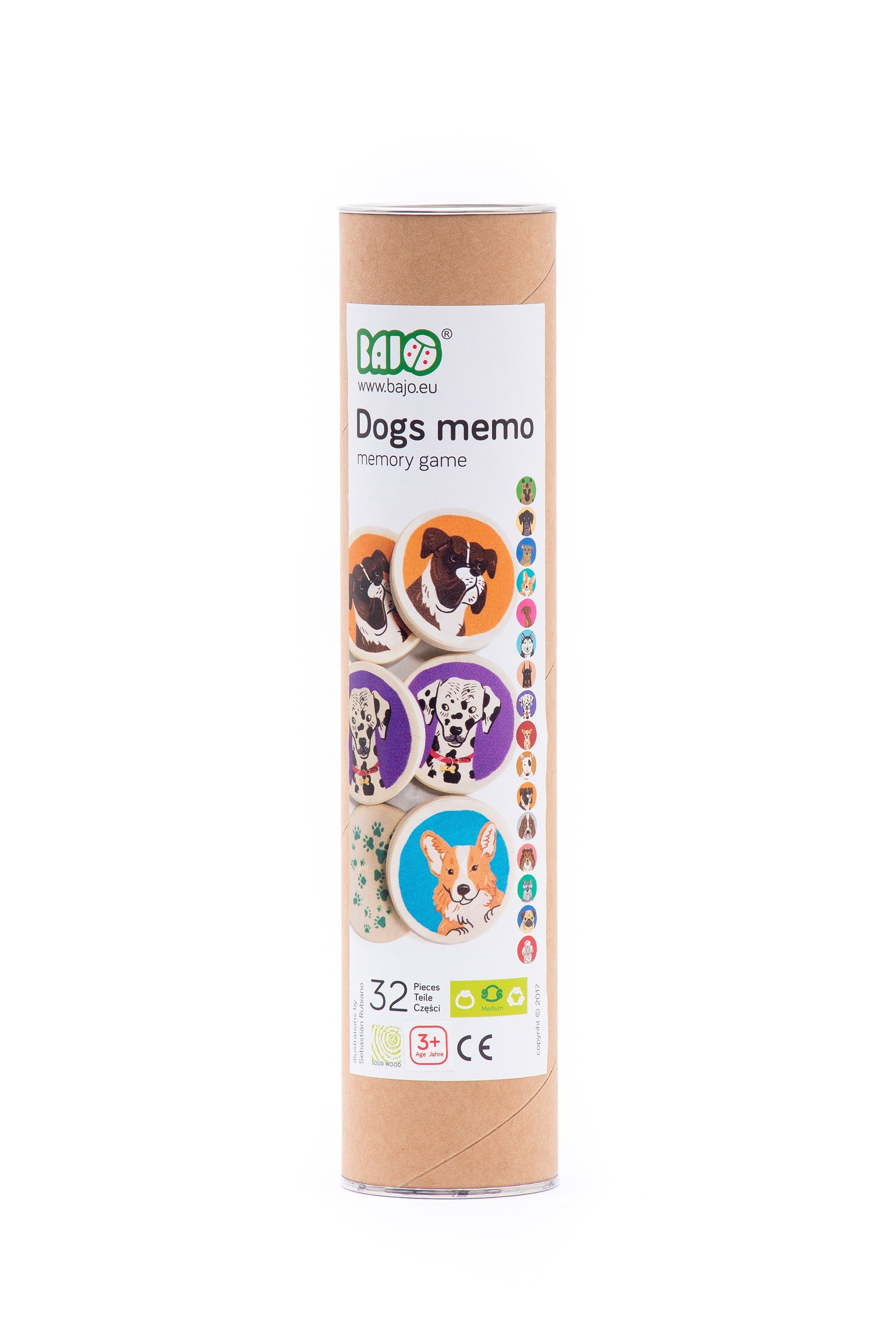 Memo Hunde - 16 Paare