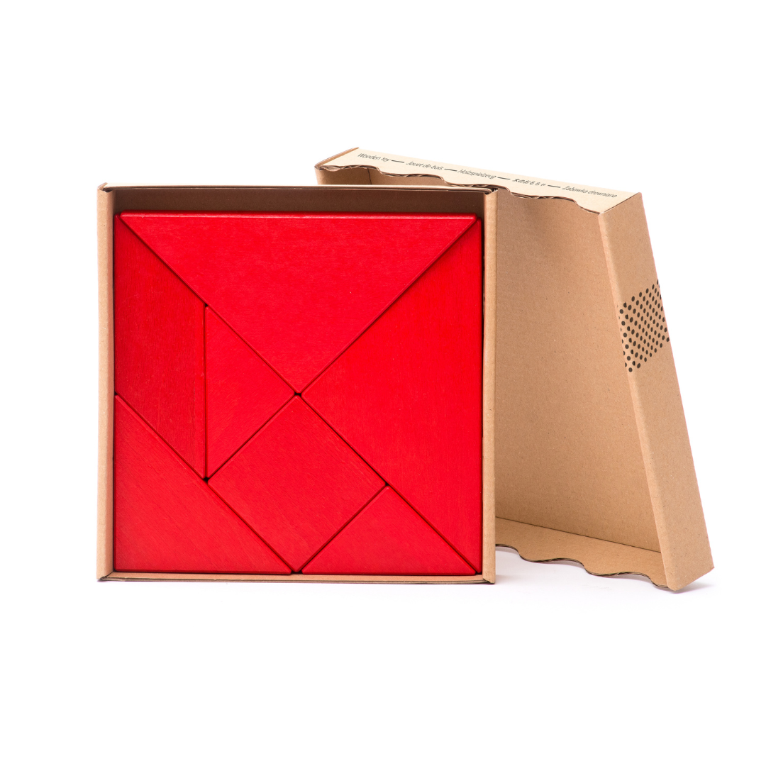 Tangram + książeczka z zadaniami