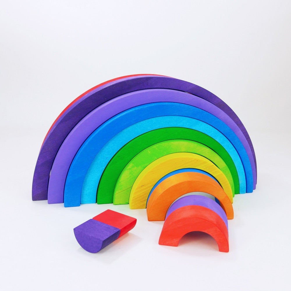 Large rainbow - 10 arches