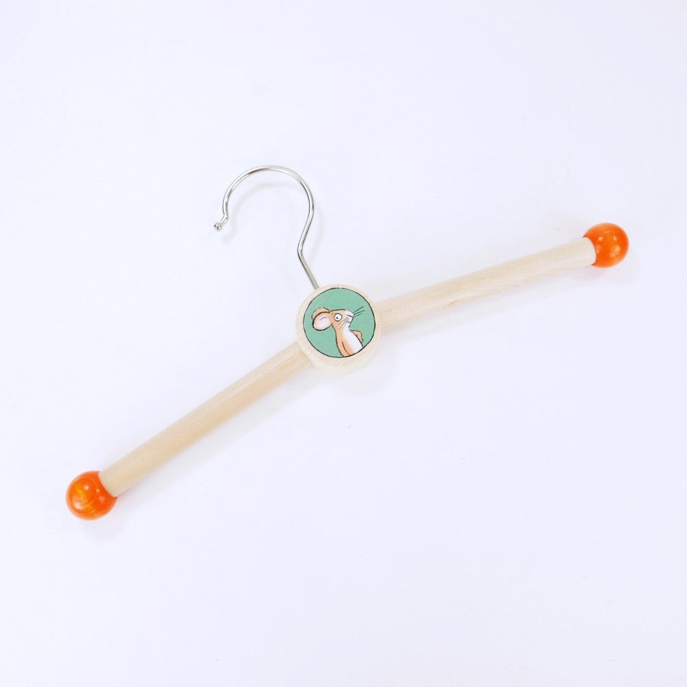 Gruffalo coat rack with a mouse