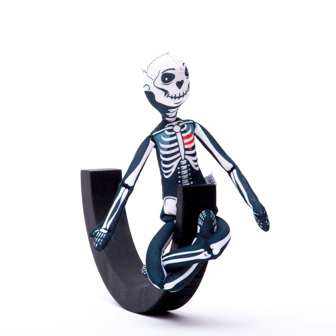 Bobbi bones plush toy