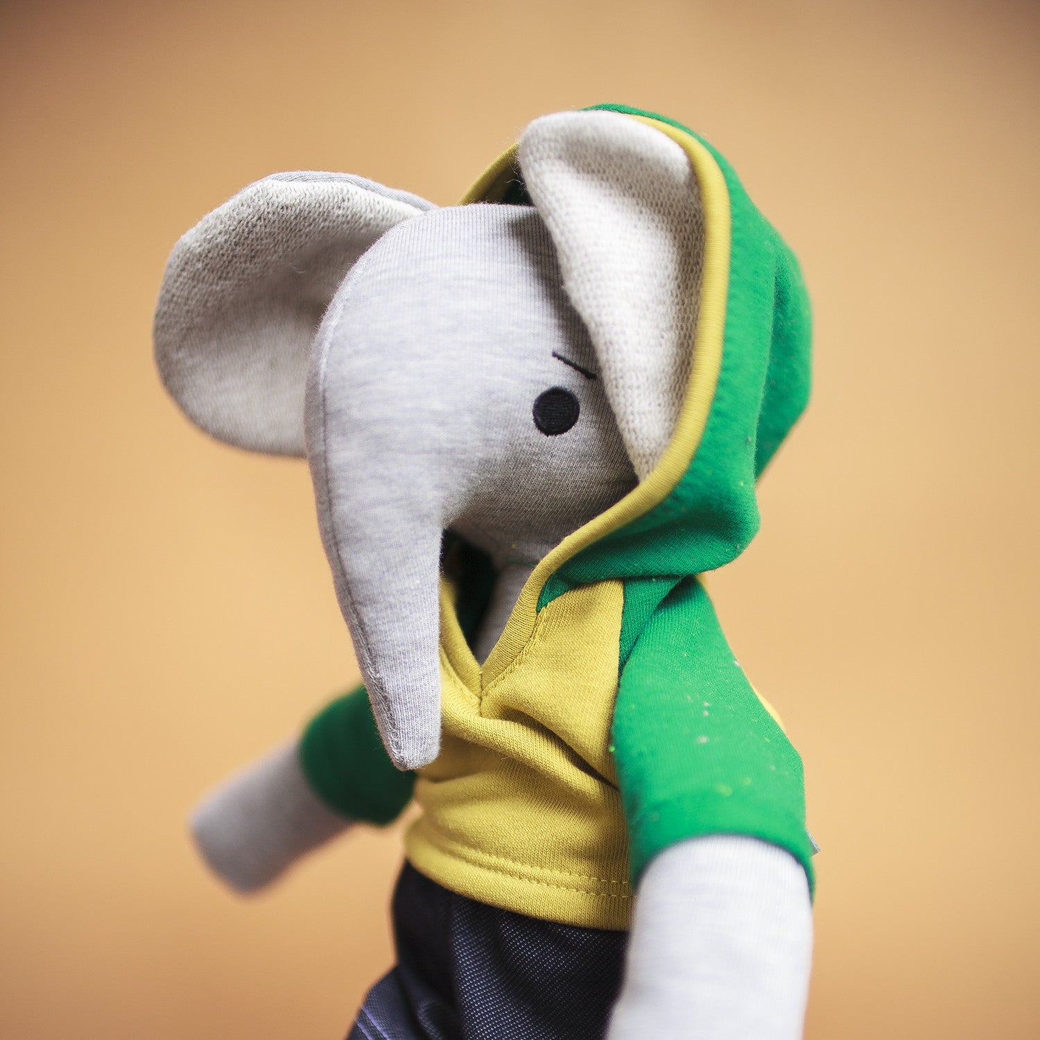 Quinn the plush elephant