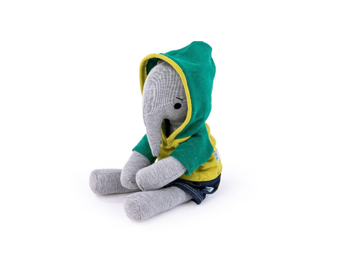 Quinn the plush elephant