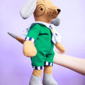 Plush dog Teri