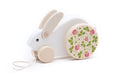 Large wooden rabbit (jumping)