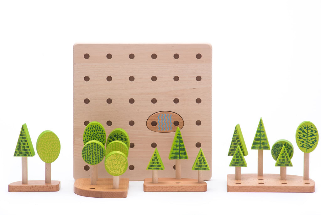 Central Park – Puzzle mit Bäumchen