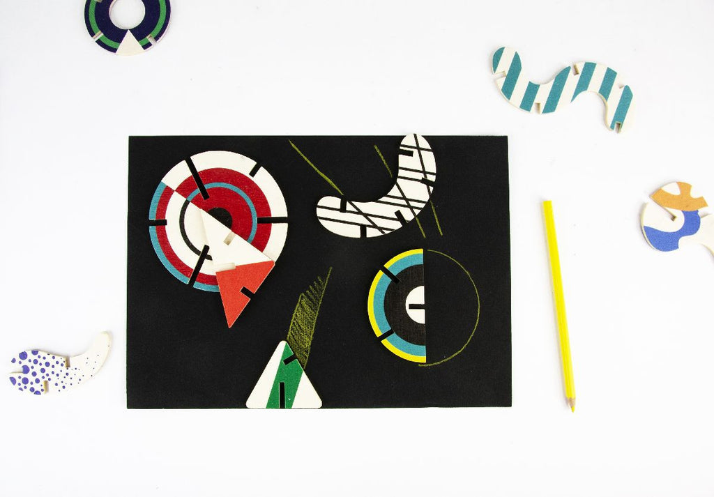Abstrakte Kunst – DIY-Set