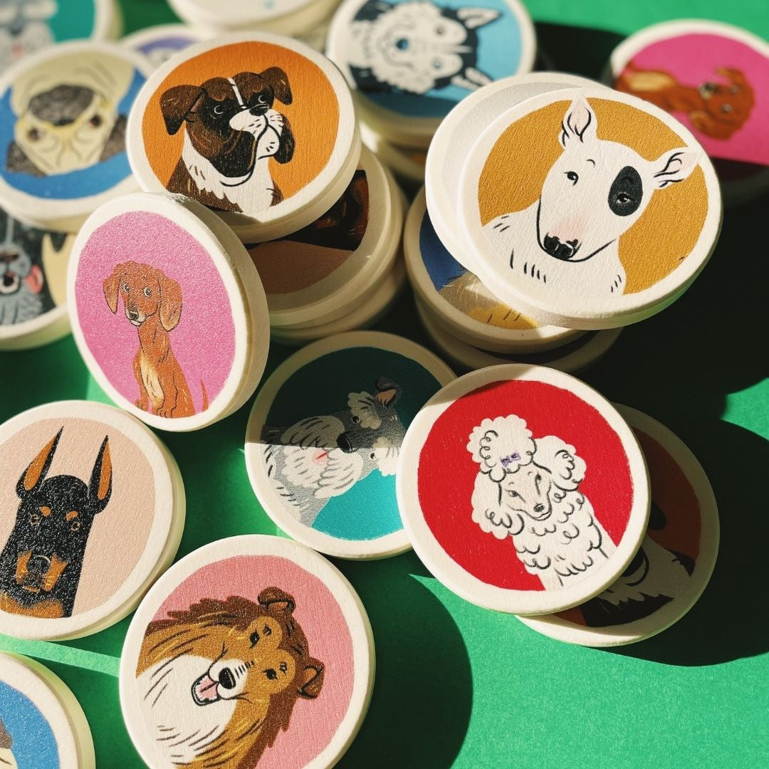 Memo Hunde - 16 Paare