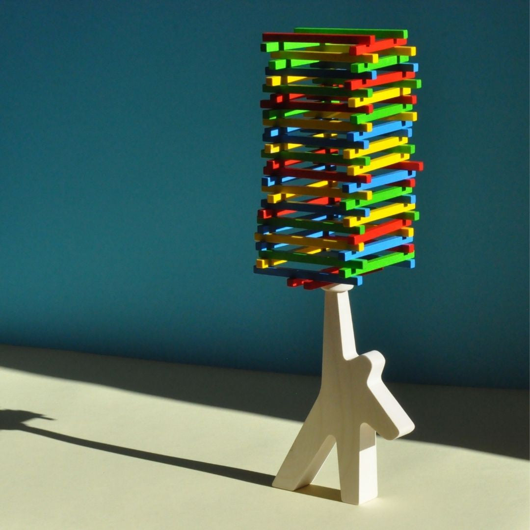 Athlete puzzle balance - 60 sticks