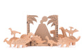 Drewniane figurki dinozaurów - 10 elementów