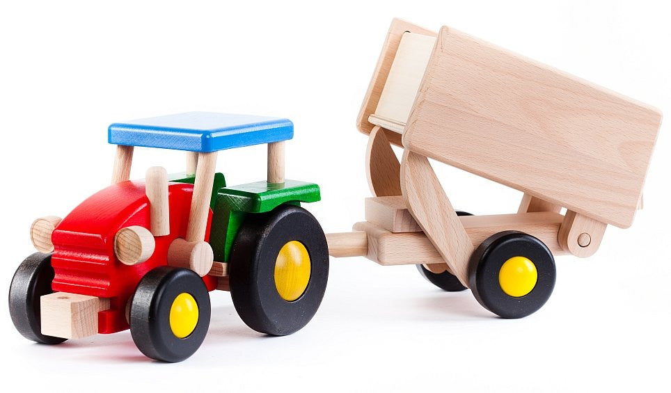 Traktor mit Anhänger