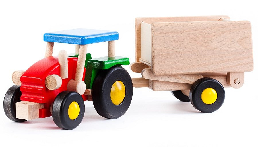 Traktor mit Anhänger