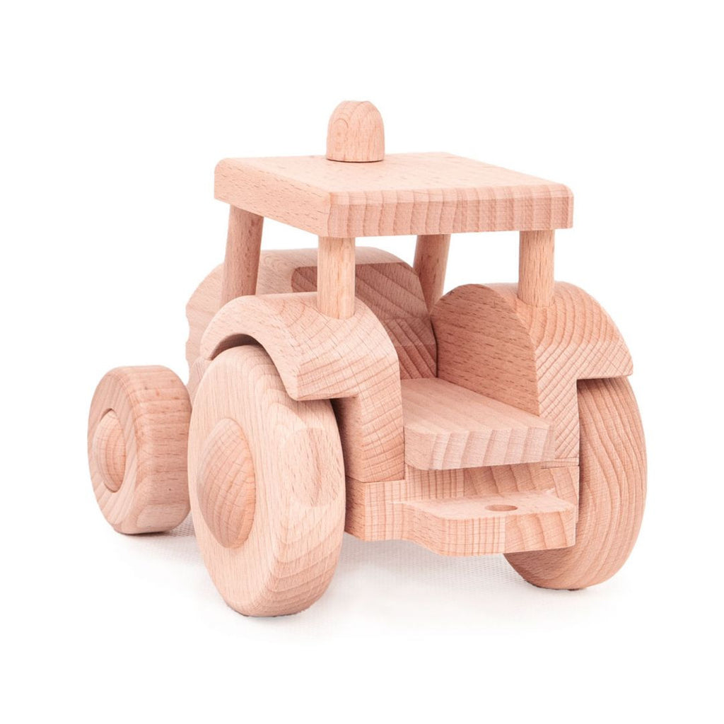 Holztraktor – mach ihn selbst!