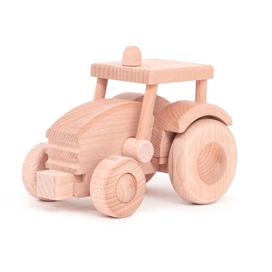 Holztraktor – mach ihn selbst!
