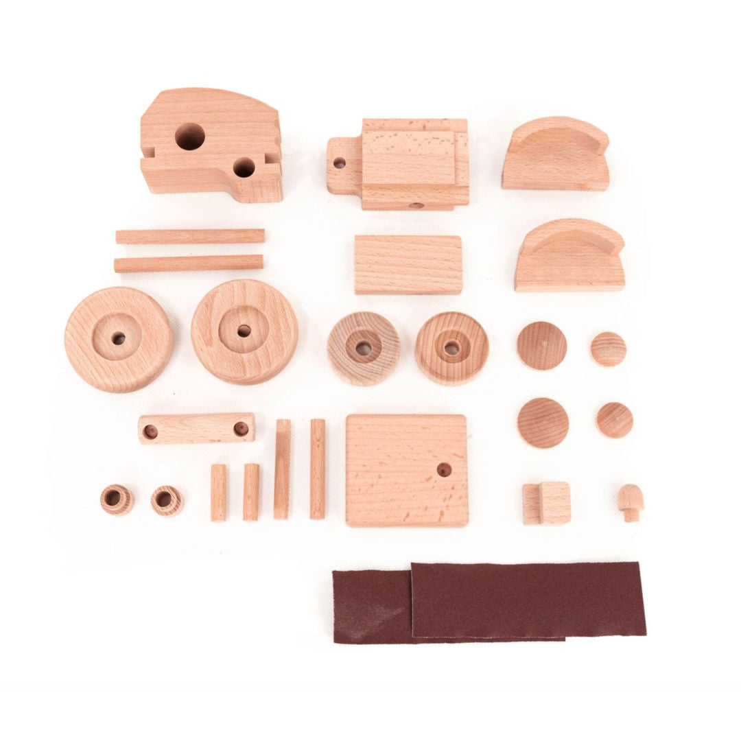 Holztraktor – mach ihn selbst!