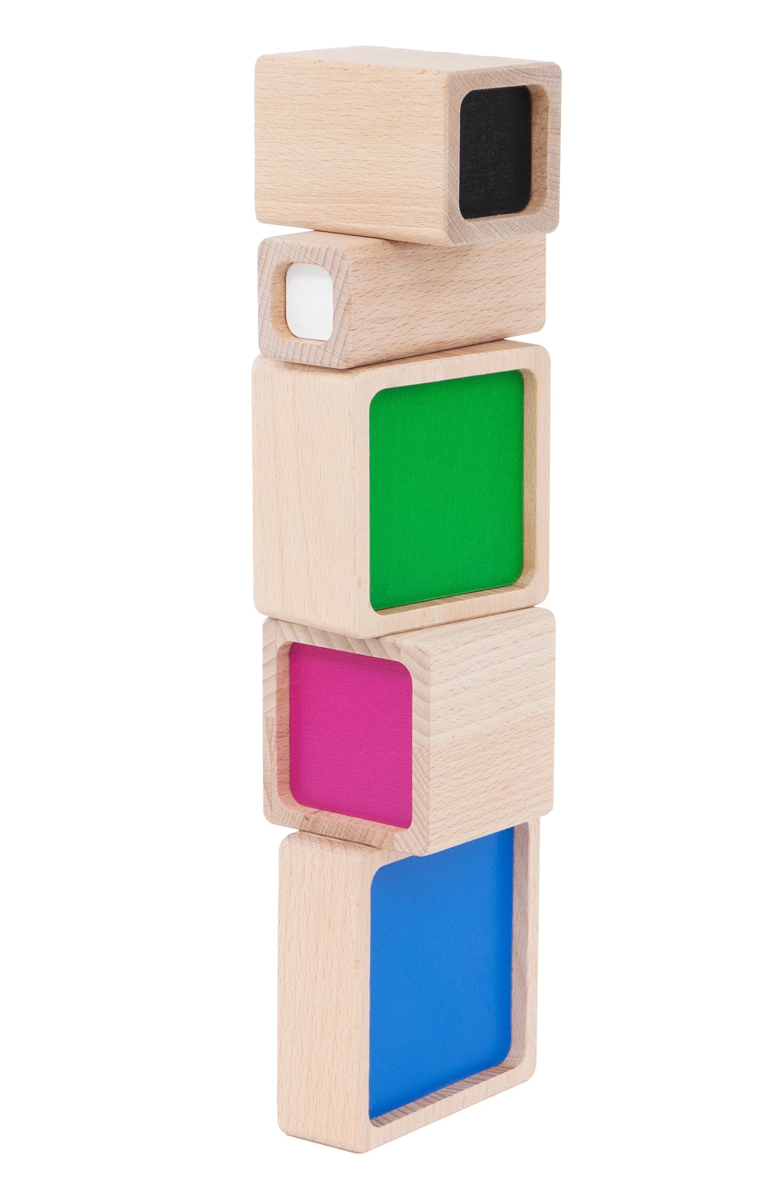 Quadratische Pyramide - sensorische Rassel