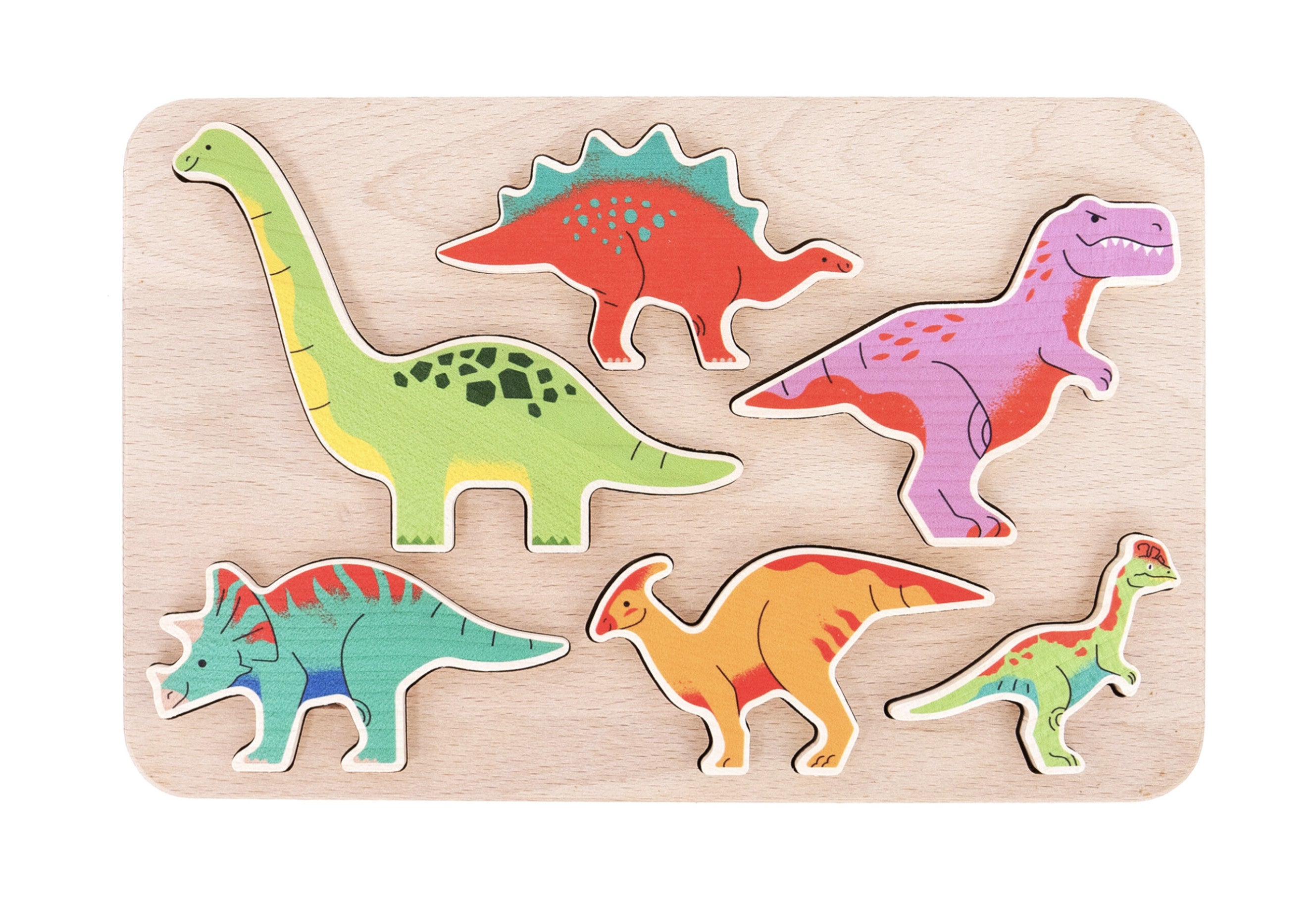 Dino sorter na podstawie - 6 figurek