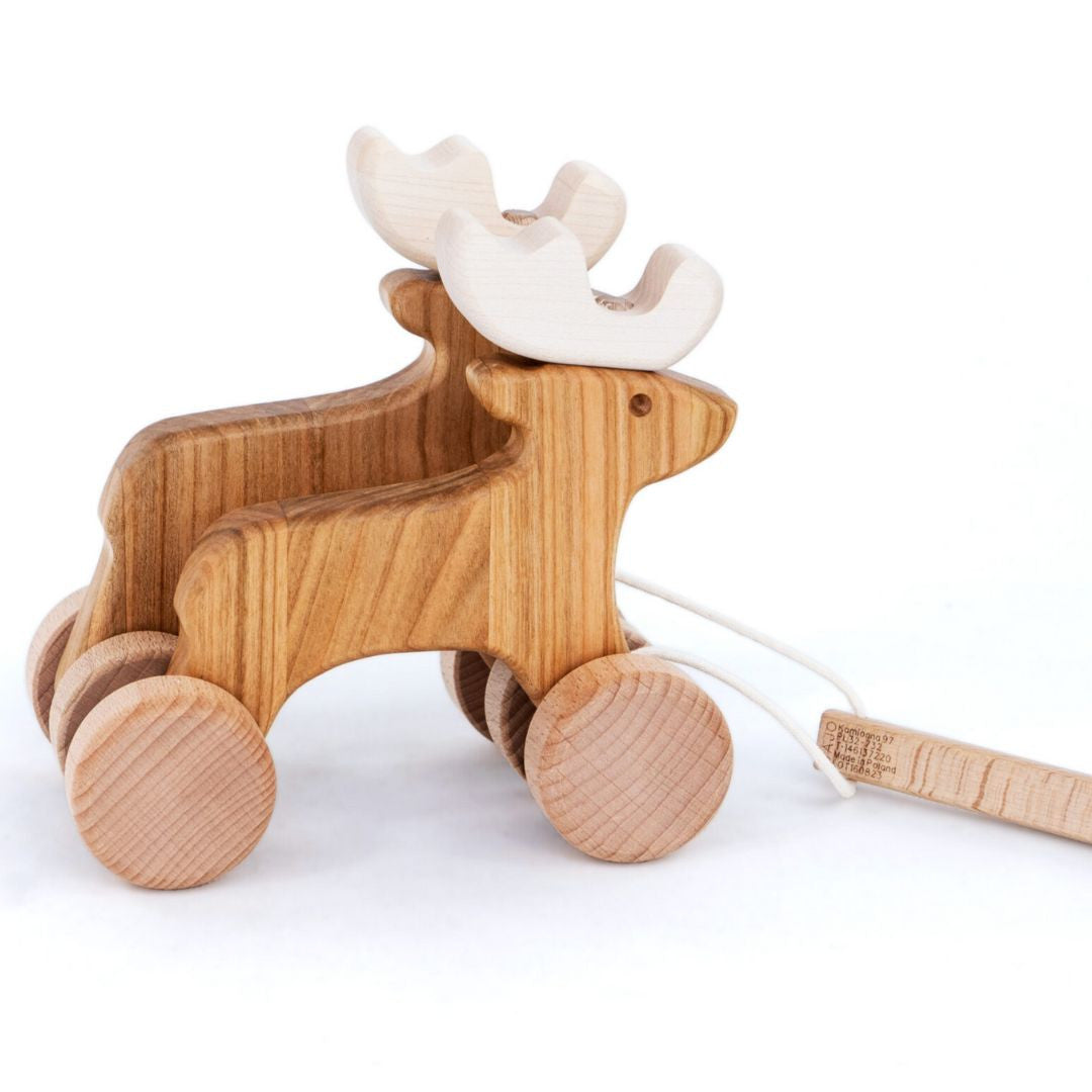 Double Reindeer on a String (Jumping)