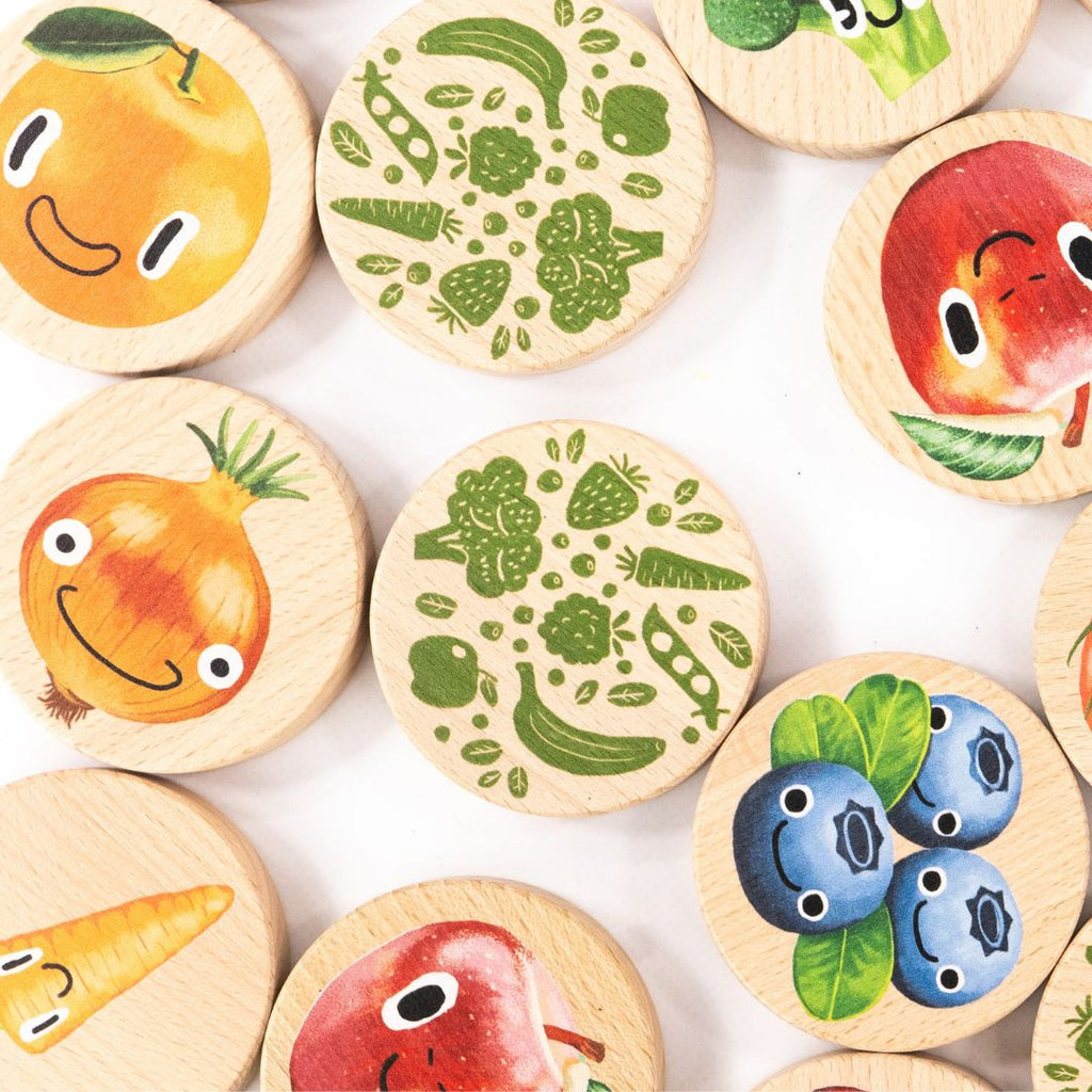 Memo Fruits and Vegetables XXL