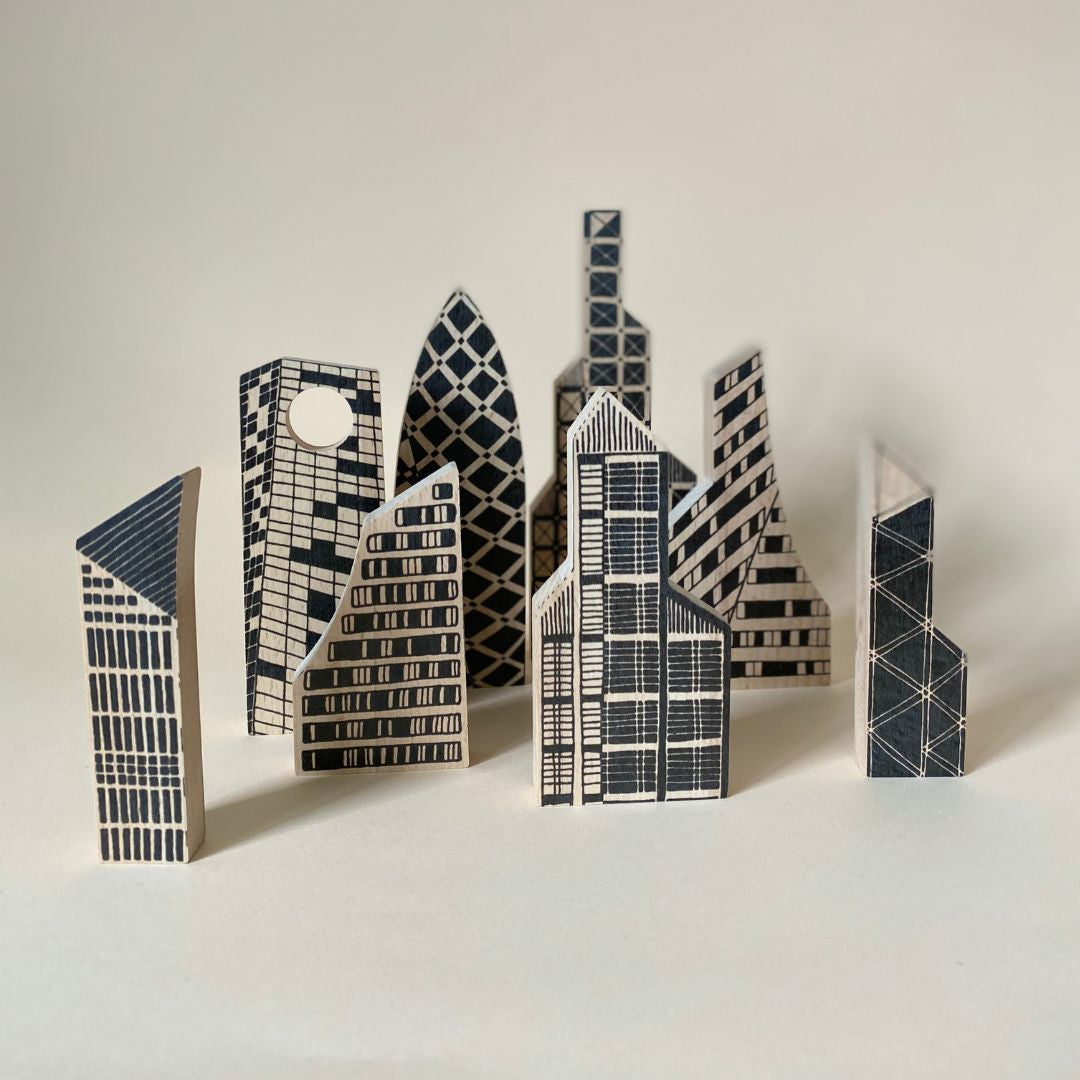 Puzzle miasto dwustronne