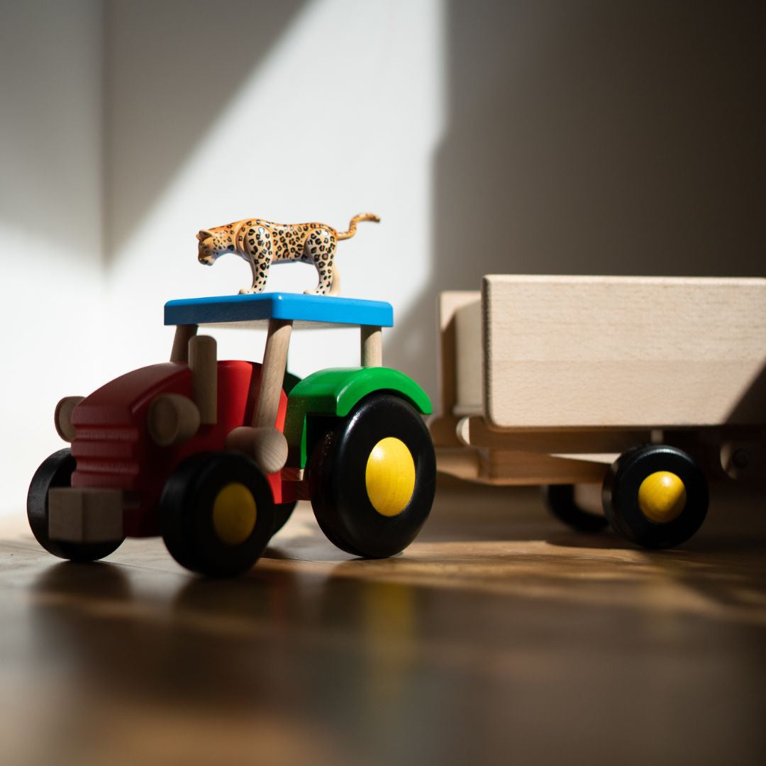 Traktor mit Anhänger