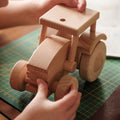 Holztraktor – mach ihn selbst!