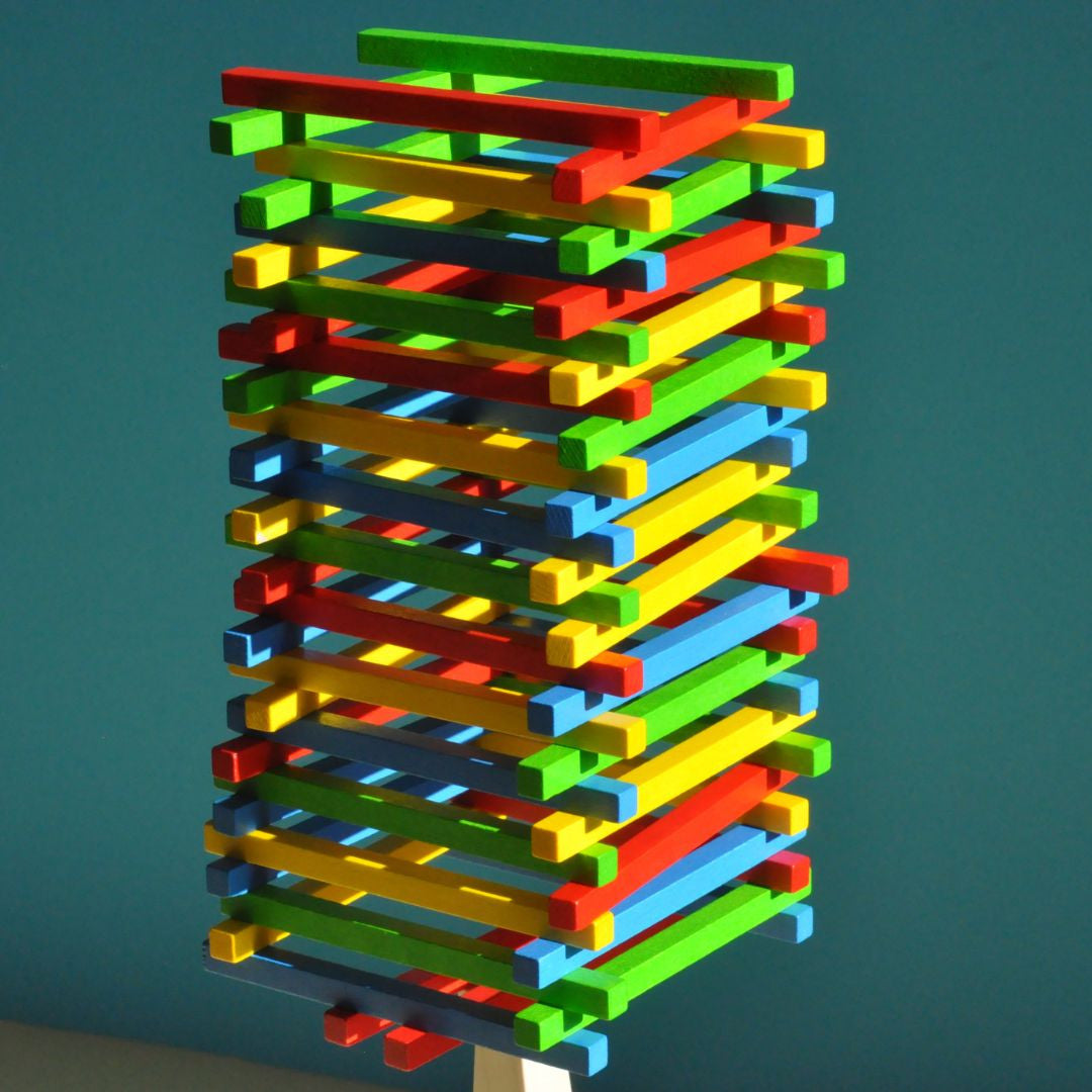 Athlete puzzle balance - 60 sticks