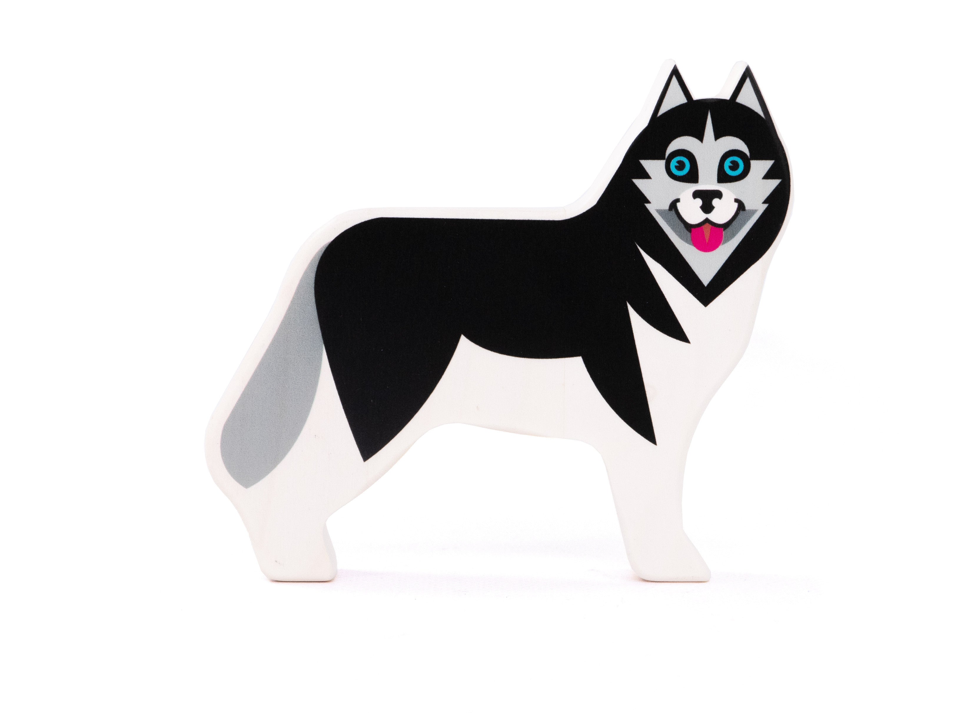 Seria pieski - Husky