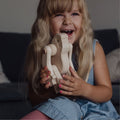 Yeti drewniana figurka