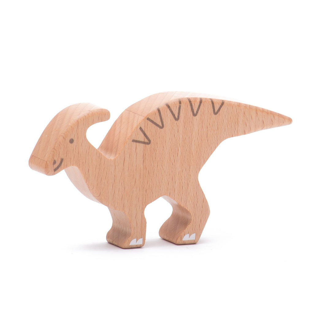 Drewniane figurki dinozaurów - 10 elementów