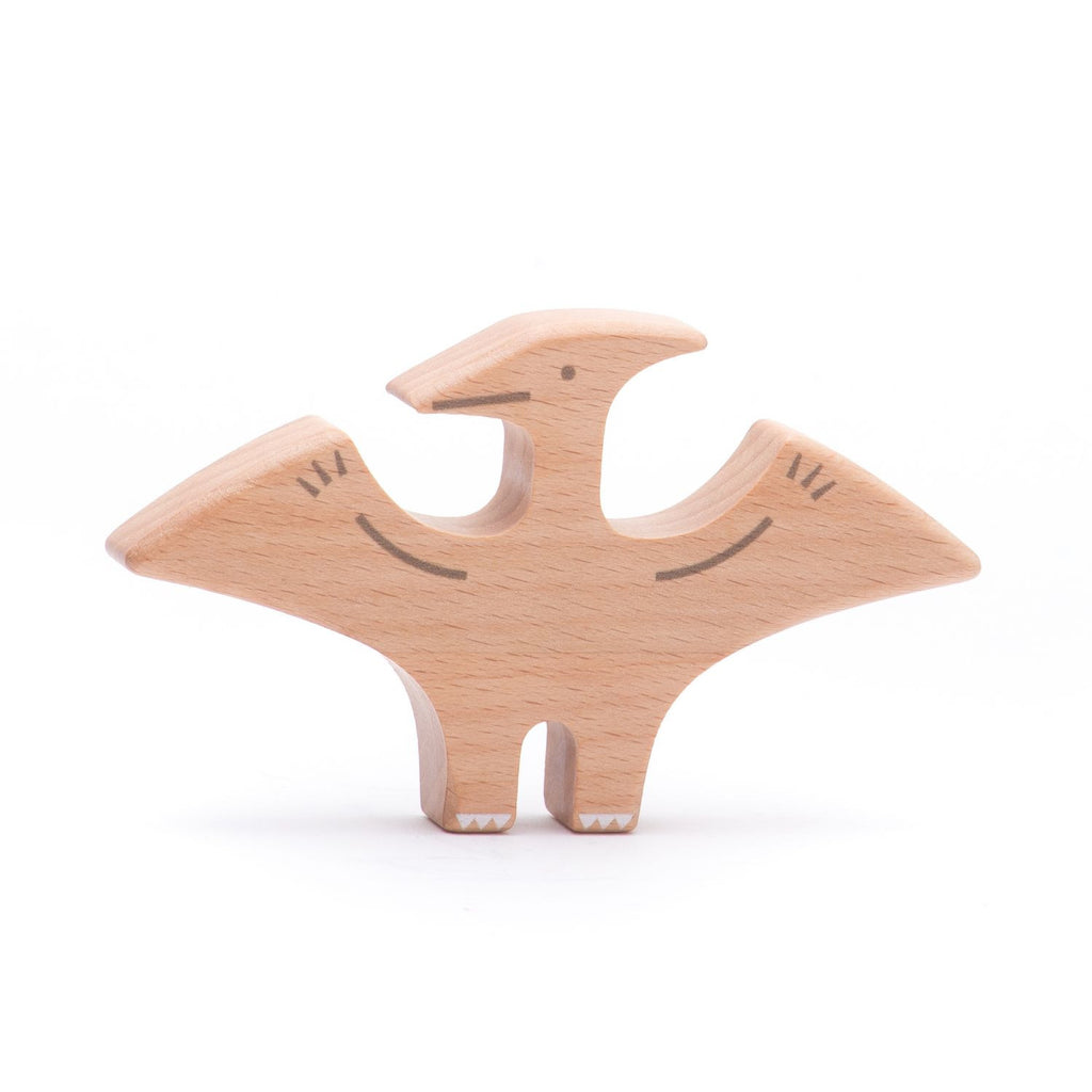 Drewniane figurki dinozaurów - 10 elementów