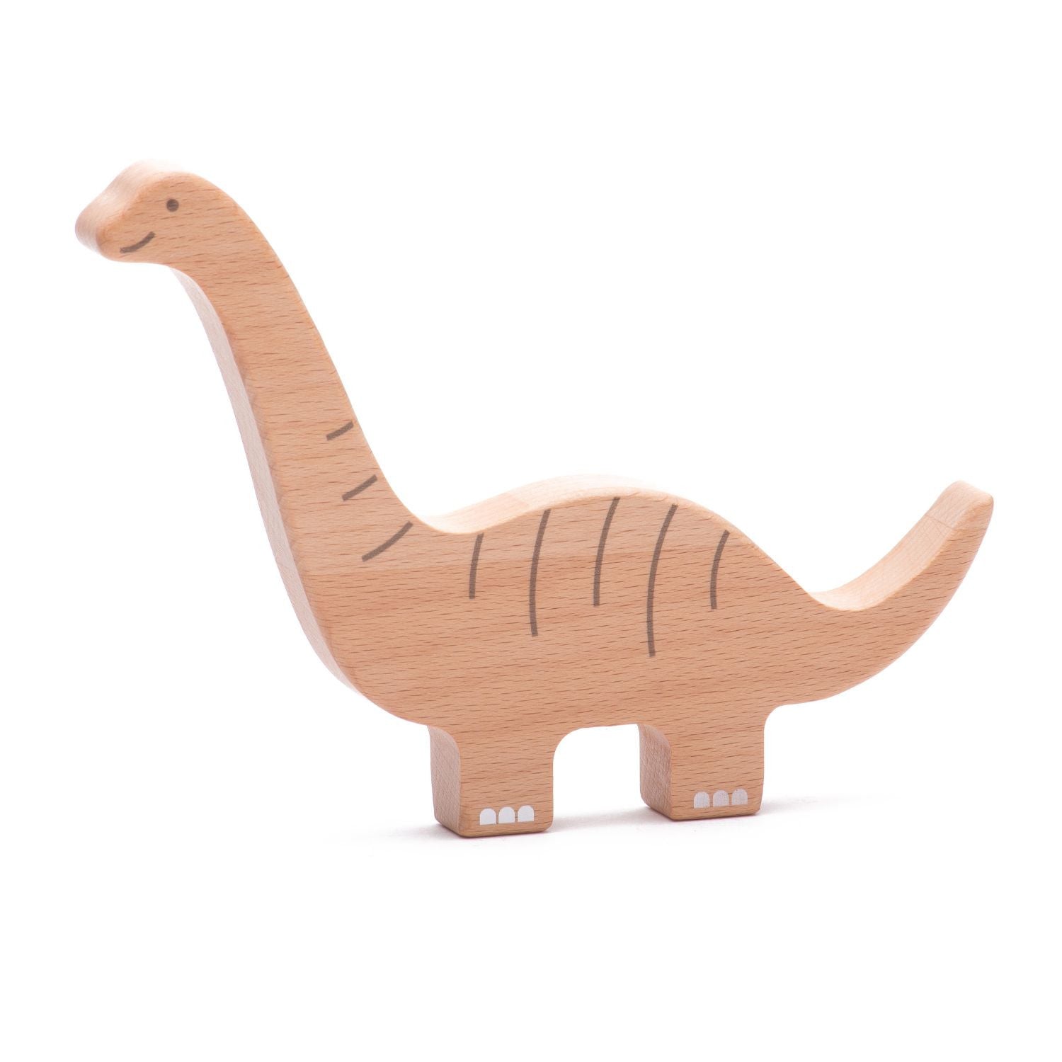 Drewniane figurki dinozaurów - 10 elementów