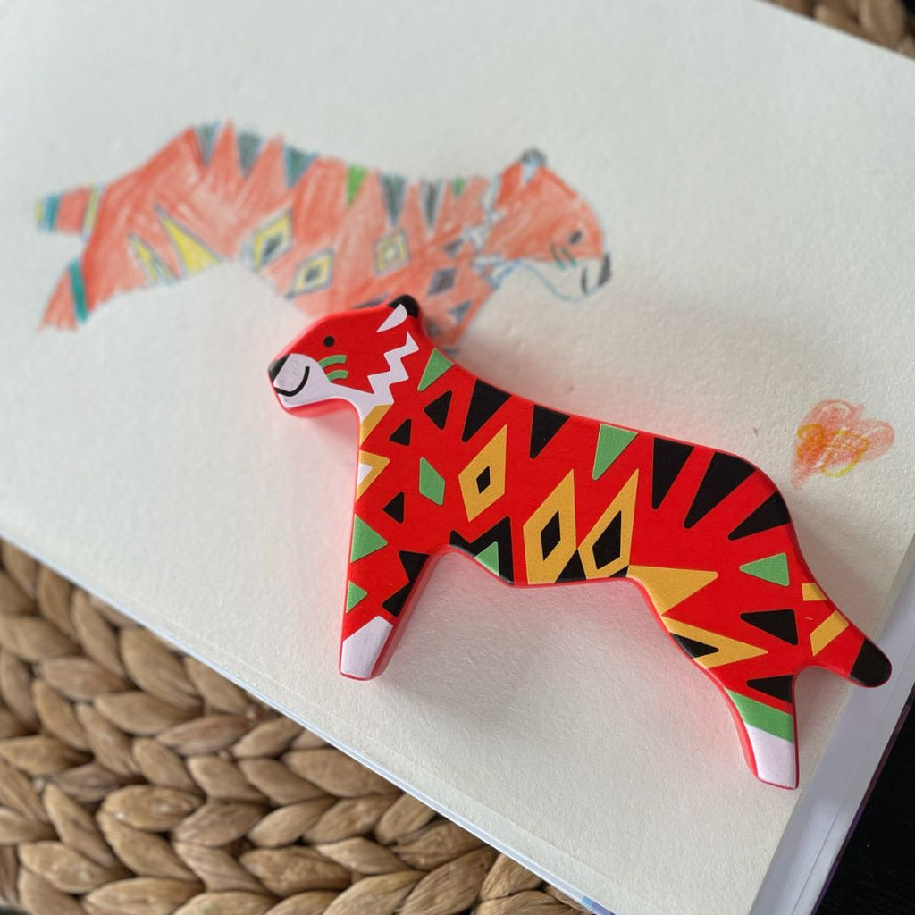 Tiger – bedrohte Arten Figur