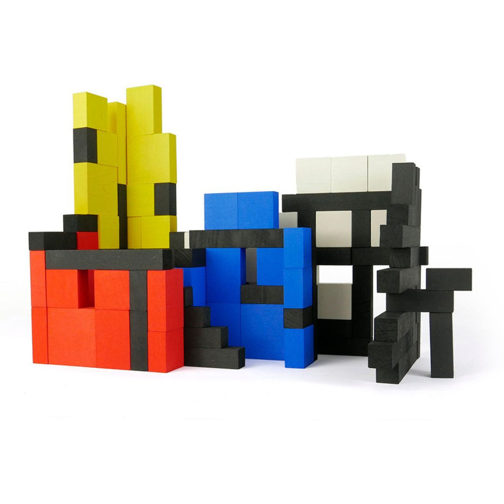 Mondrian Set – 96 Bauklötze