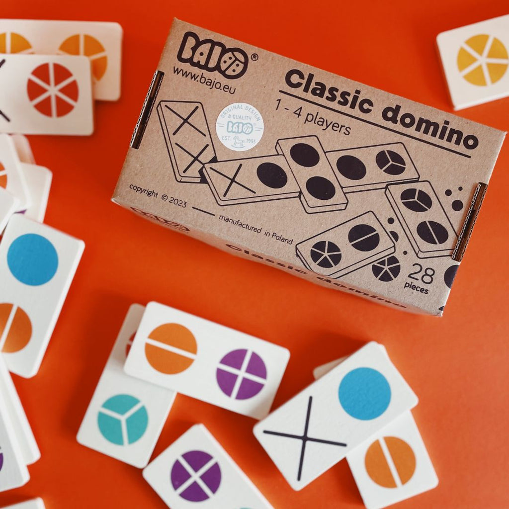Klassisches Domino - Bruchrechnung lernen