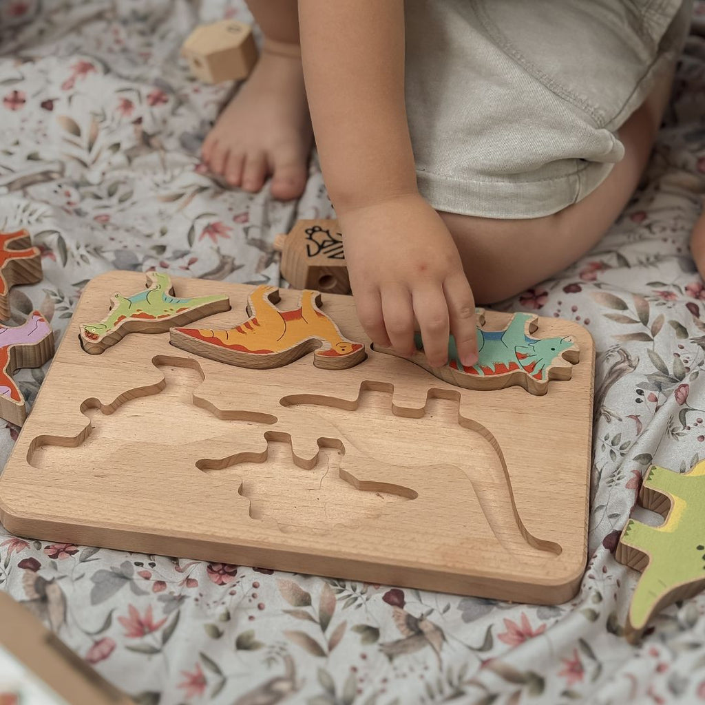 Dino Sorter with Base - 6 Figures
