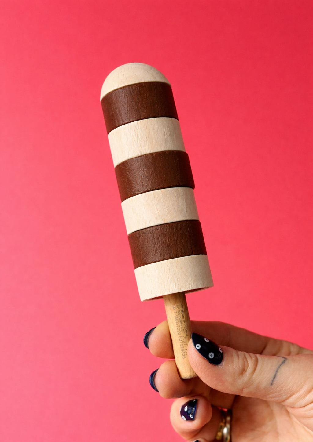 Wooden popsicle