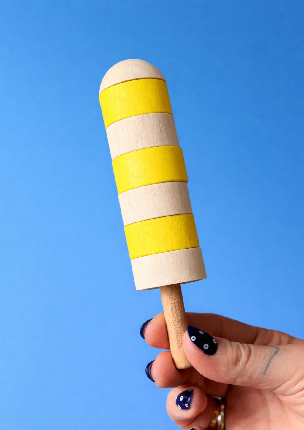 Wooden popsicle