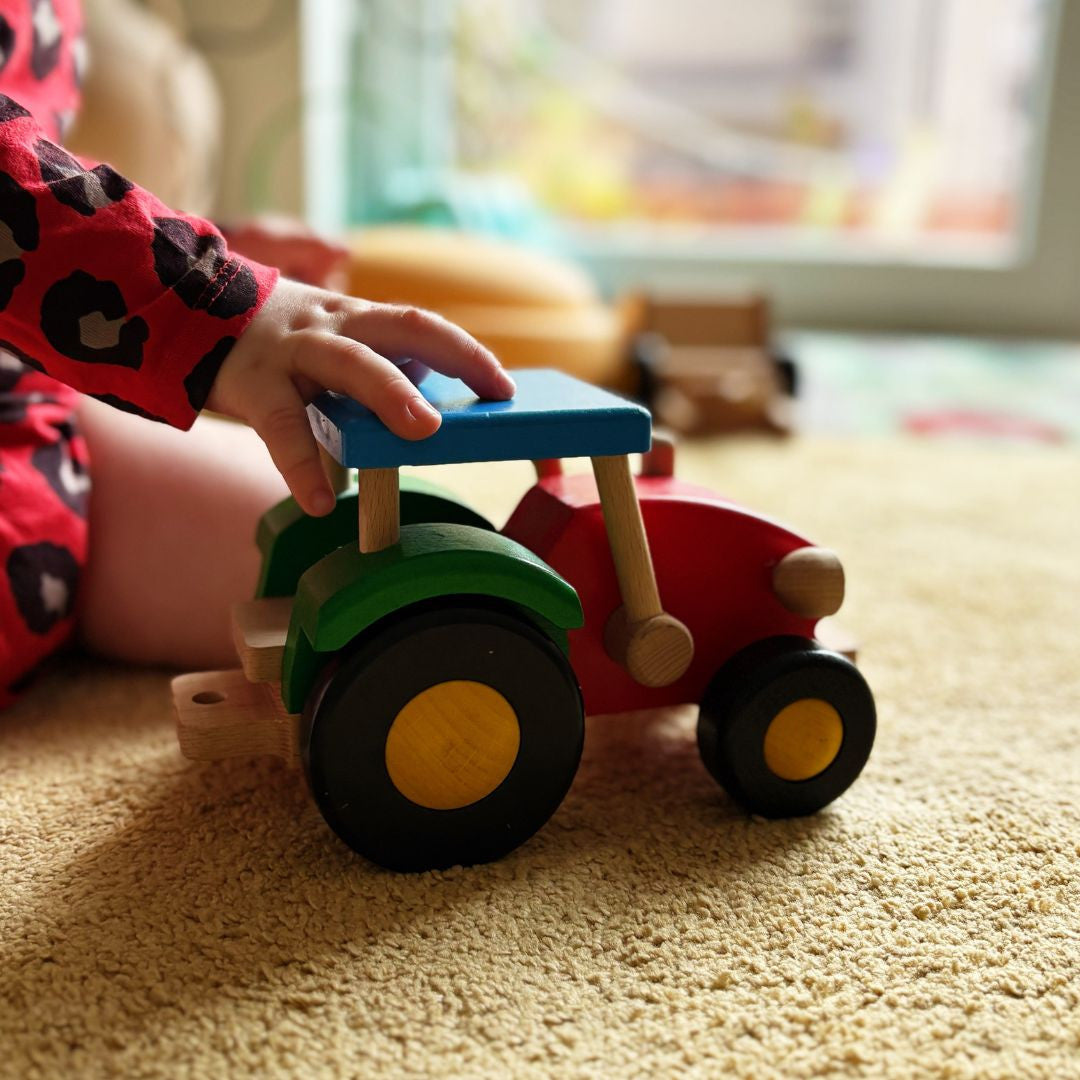 Traktor mit Anhänger