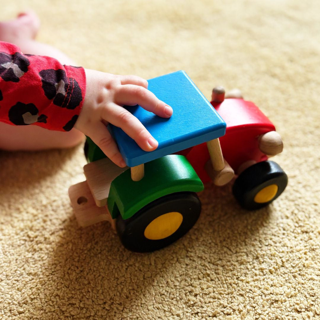 Traktor mit Anhänger