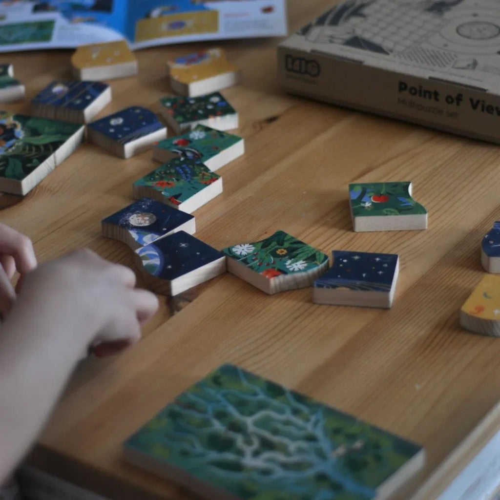Puzzle dwustronne Punkt Widzenia - 7 obrazków
