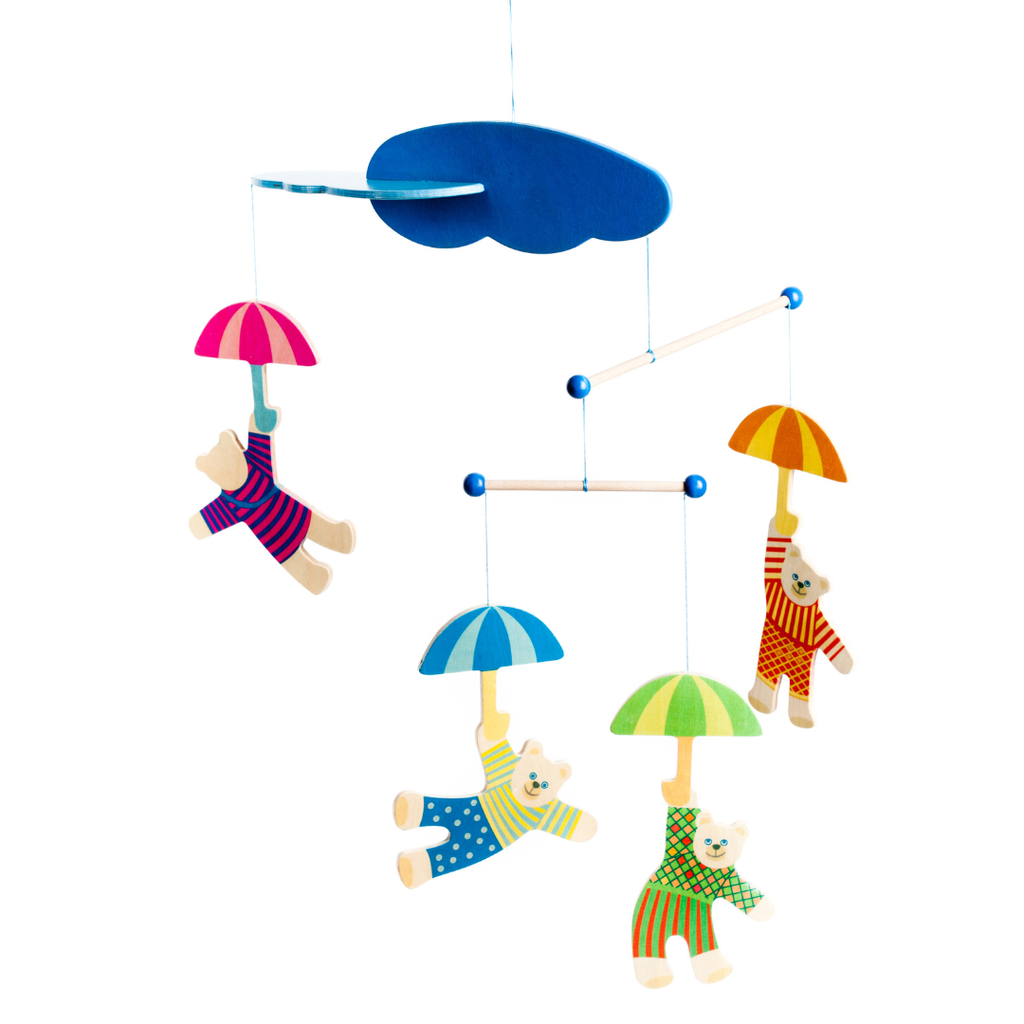 Mobile fürs Babybett - Bären
