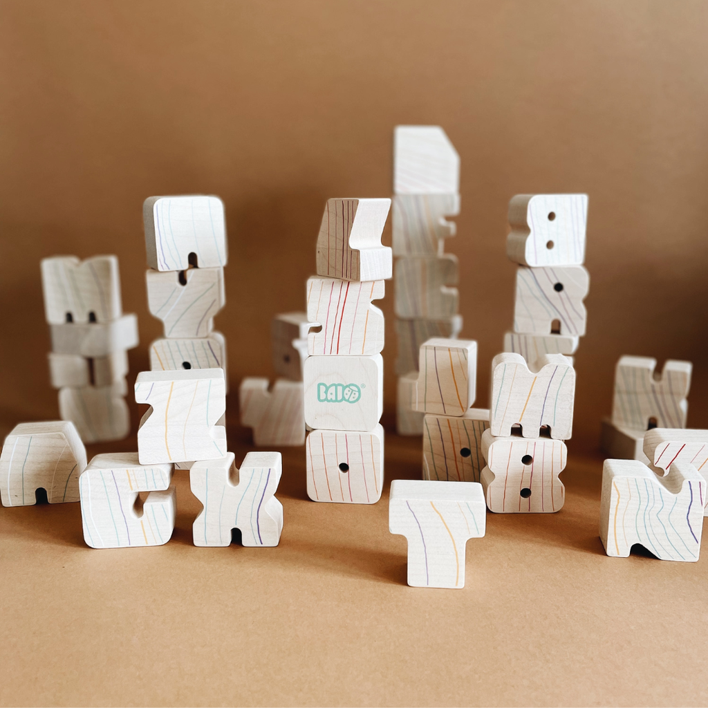 Alpha blocks - wooden alphabet